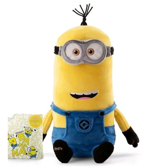 Minions Kevin Scentsy Buddy with Scentsy Minions signature‎ Banana Scent Pak NIB - Picture 1 of 2
